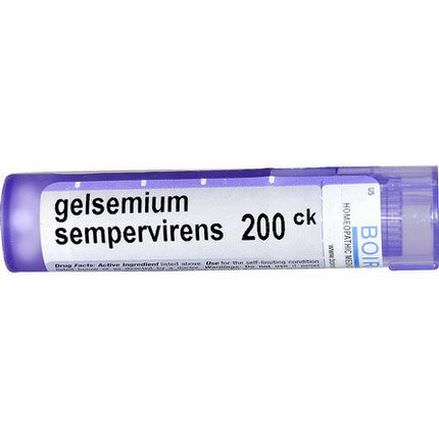 Boiron, Single Remedies, Gelsemium Sempervirens, 200CK, Approx 80 Pellets