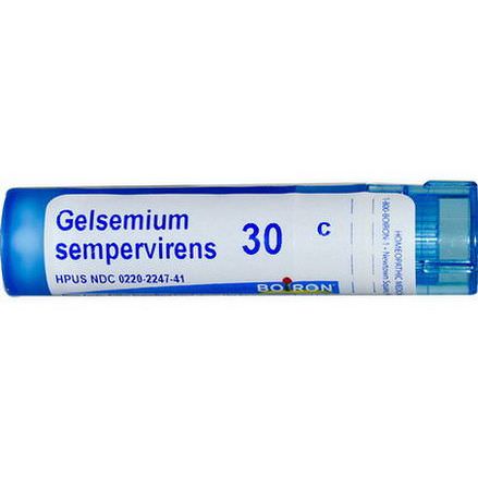 Boiron, Single Remedies, Gelsemium Sempervirens, 30C, Approx 80 Pellets