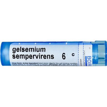 Boiron, Single Remedies, Gelsemium Sempervirens, 6C, Approx 80 Pellets