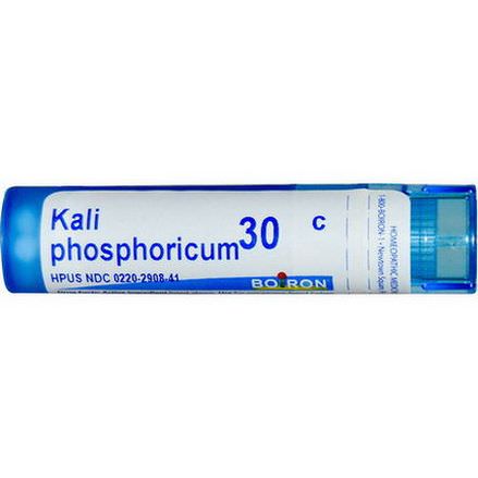 Boiron, Single Remedies, Kali Phosphoricum, 30C, Approx 80 Pellets