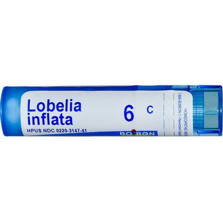 Boiron, Single Remedies, Lobelia Inflata, 6C, Approx 80 Pellets