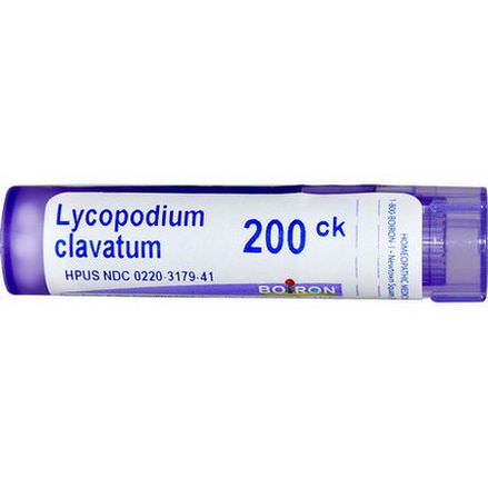 Boiron, Single Remedies, Lycopodium Clavatum, 200CK, Approx 80 Pellets