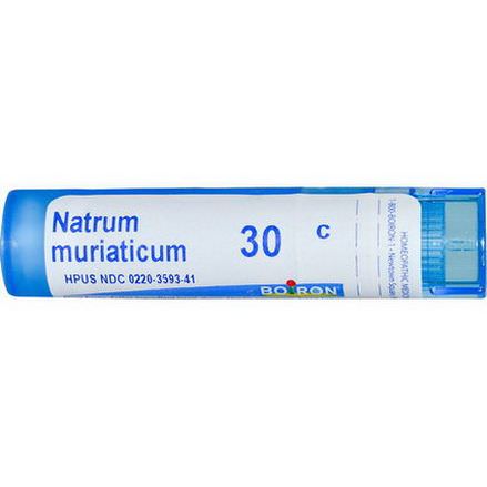 Boiron, Single Remedies, Natrum Muriaticum, 30C, Approx 80 Pellets