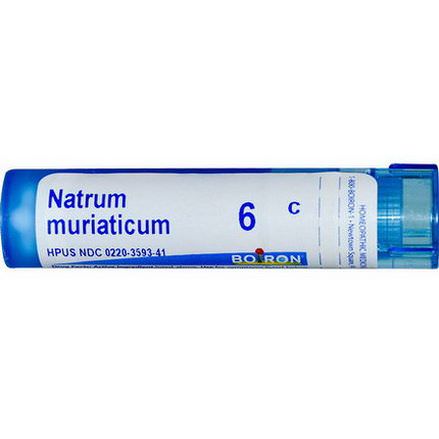 Boiron, Single Remedies, Natrum Muriaticum, 6C, Approx 80 Pellets