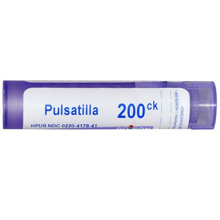 Boiron, Single Remedies, Pulsatilla, 200 CK, Approx 80 Pellets