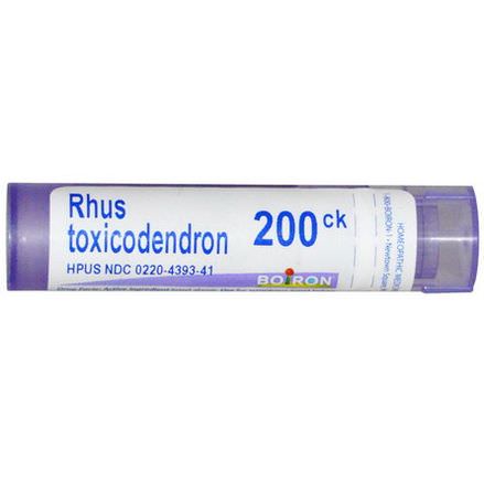 Boiron, Single Remedies, Rhus Toxicodendron, 200CK, Approx 80 Pellets
