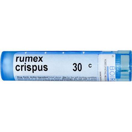 Boiron, Single Remedies, Rumex Crispus, 30C, Approx 80 Pellets