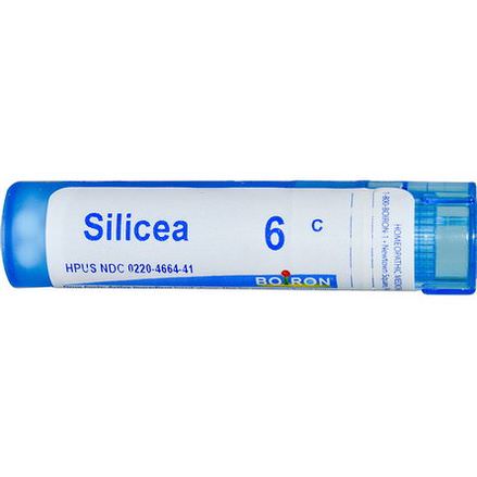 Boiron, Single Remedies, Silicea, 6C, 80 Pellets