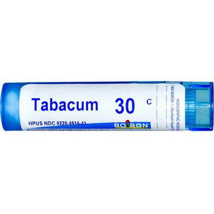 Boiron, Single Remedies, Tabacum, 30C, Approx 80 Pellets