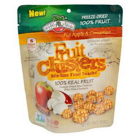 Brothers-All-Natural, Fruit Clusters, Bite-Size Fruit Snacks, Fuji Apple&Cinnamon 35g