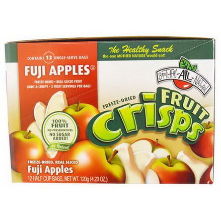 Brothers-All-Natural, Fruit Crisp, Fuji Apples, 12 Half Cup Bags, 10g Each