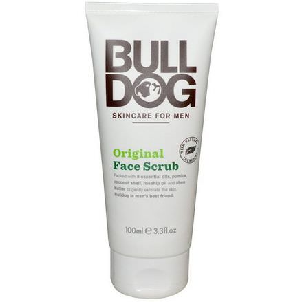Bulldog Skincare For Men, Face Scrub, Original 100ml