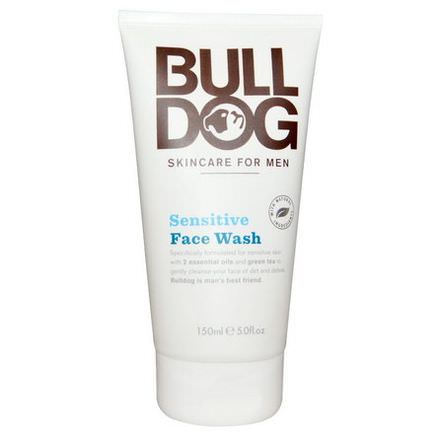 Bulldog Skincare For Men, Sensitive Face Wash 150ml