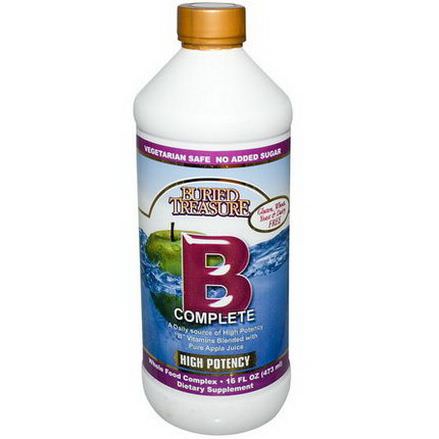 Buried Treasure, Nutritionals, B Complete 473ml