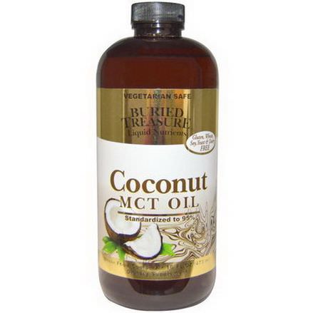Buried Treasure, Liquid Nutrients, Coconut Oil 473ml
