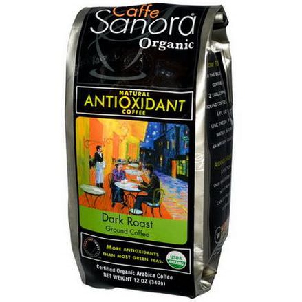 Caffe Sanora, Dark Roast, Ground Coffee 340g