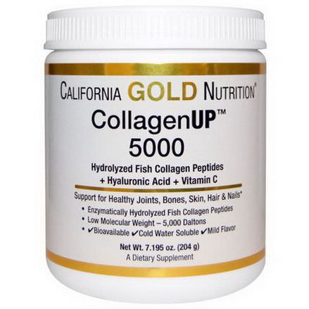 California Gold Nutrition, CollagenUP 5000 204g