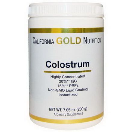 California Gold Nutrition, Colostrum 200g