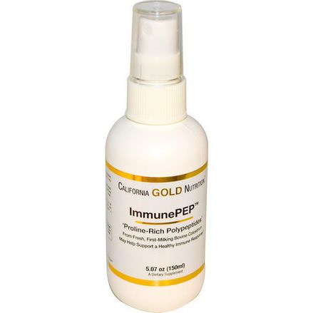 California Gold Nutrition, ImmunePEP Colostrum Polypeptides 150ml
