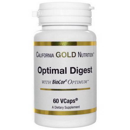 California Gold Nutrition, Optimal Digest, 60 VCaps