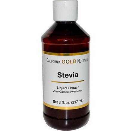 California Gold Nutrition, Stevia 237ml