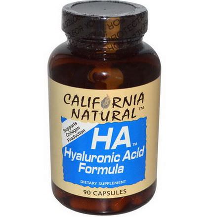 California Natural, HA, Hyaluronic Acid Formula, 90 Capsules