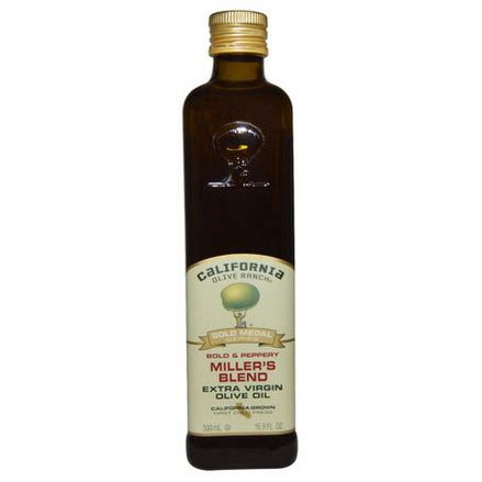 California Olive Ranch, Miller's Blend, Extra Virgin Olive Oil 500ml