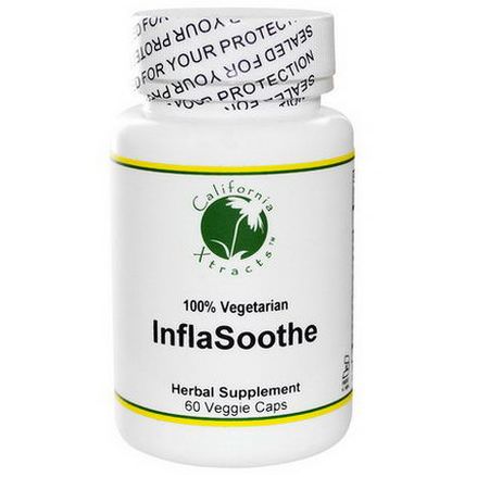 California Xtracts, InflaSoothe, Inflammation Formula, 60 Veggie Caps