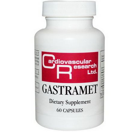 Cardiovascular Research Ltd. Gastramet, 60 Capsules
