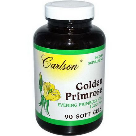 Carlson Labs, Golden Primrose, 1300mg, 90 Soft Gels