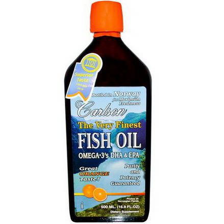 Carlson Labs, The Very Finest Fish Oil, Orange 500ml