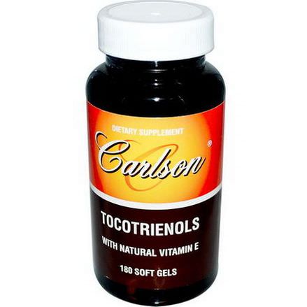 Carlson Labs, Tocotrienols with Natural Vitamin E, 180 Soft Gels