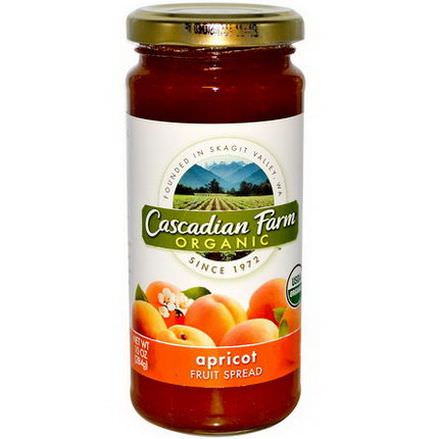 Cascadian Farm, Organic Fruit Spread, Apricot 284g
