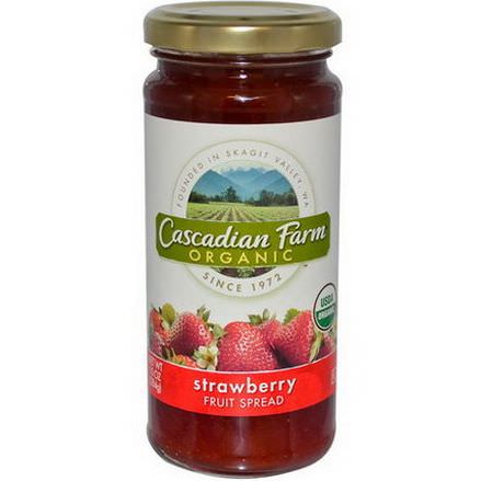 Cascadian Farm, Organic, Fruit Spread, Strawberry 284g