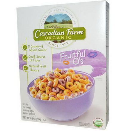 Cascadian Farm, Organic, Fruitful O's 289g