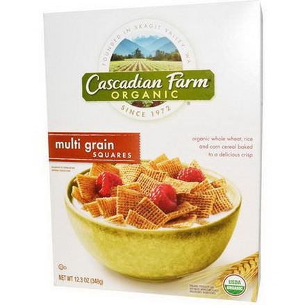 Cascadian Farm, Organic, Multi Grain Squares 348g
