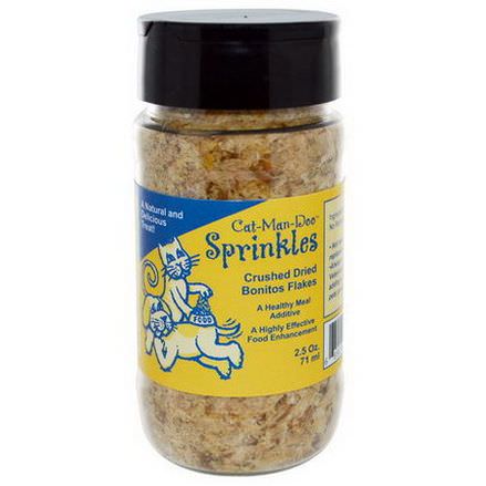 Cat-Man-Doo, Sprinkles, Crushed Dried Bonito Flakes for Cats&Dogs 71g