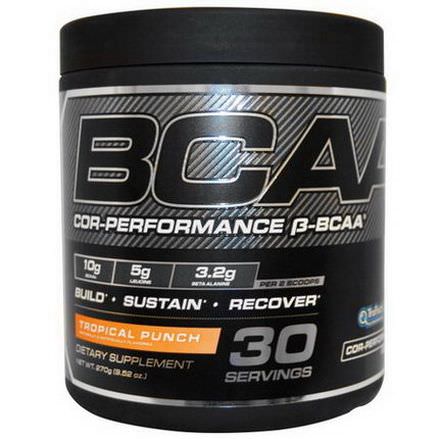 Cellucor, BCAA, COR-Performance BCAA, Tropical Punch 270g