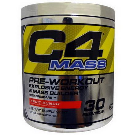 Cellucor, C4 Mass, Pre-Workout, Fruit Punch 1020g