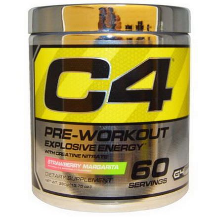 Cellucor, C4, Pre-Workout, Explosive Energy, Strawberry Margarita 390g