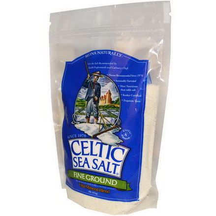 Celtic Sea Salt, Fine Ground, Vital Mineral Blend 454g