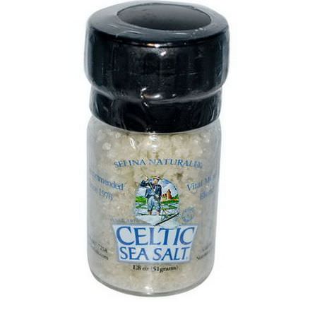 Celtic Sea Salt, Mini Salt Grinder, with Light Grey Celtic 51g