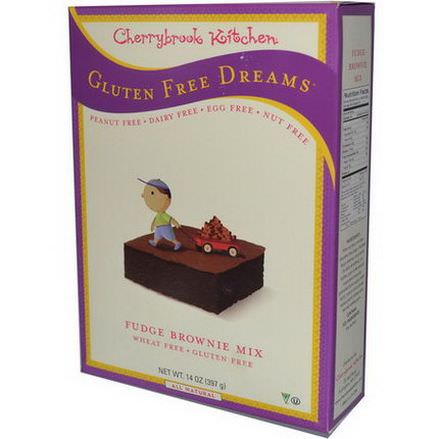 Cherrybrook Kitchen, Gluten Free Dreams, Fudge Brownie Mix 397g