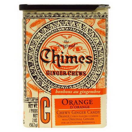 Chimes, Ginger Chews, Orange 56.7g