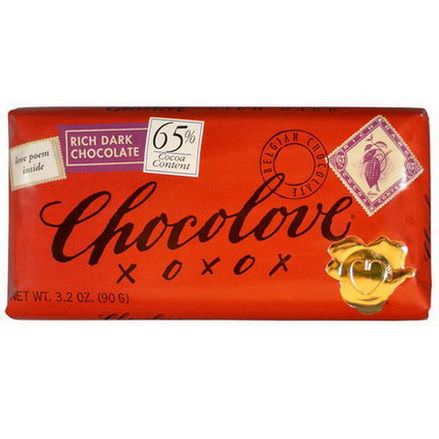 Chocolove, Rich Dark Chocolate 90g