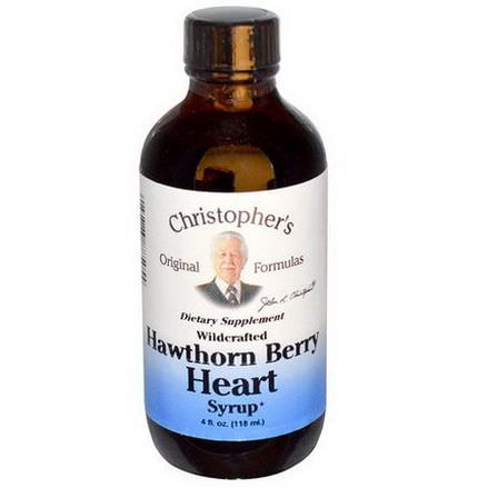 Christopher's Original Formulas, Hawthorn Berry Heart Syrup 118ml