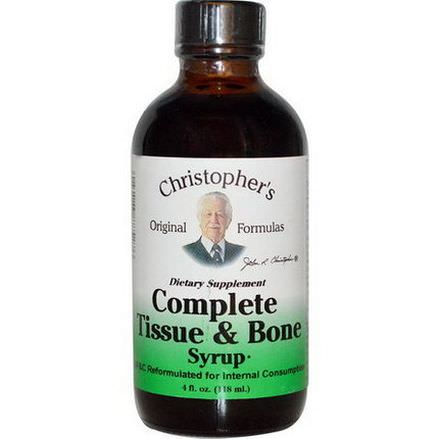 Christopher's Original Formulas, Complete Tissue&Bone Syrup 118ml 