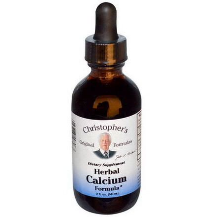 Christopher's Original Formulas, Herbal Calcium Formula 59ml