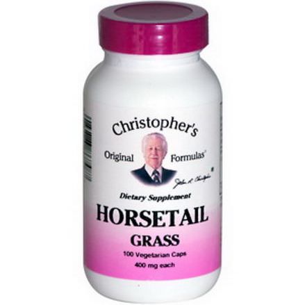 Christopher's Original Formulas, Horsetail Grass, 100 Veggie Caps