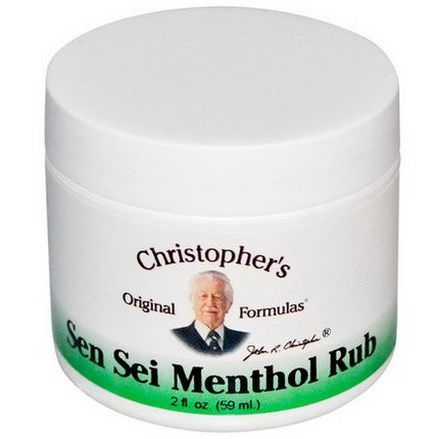 Christopher's Original Formulas, Sen Sei Menthol Rub 59ml